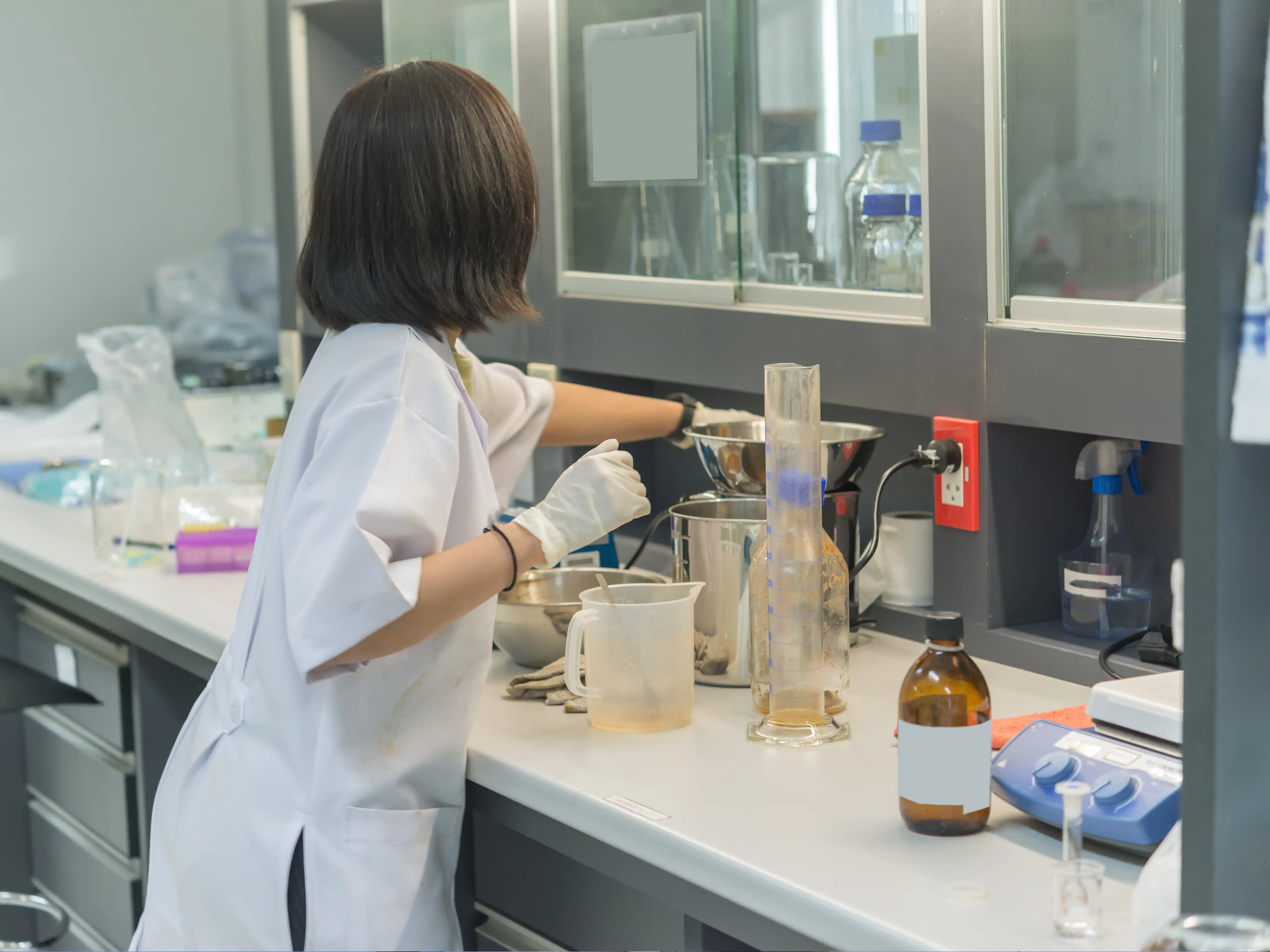 Contrôle qualité des matières premières